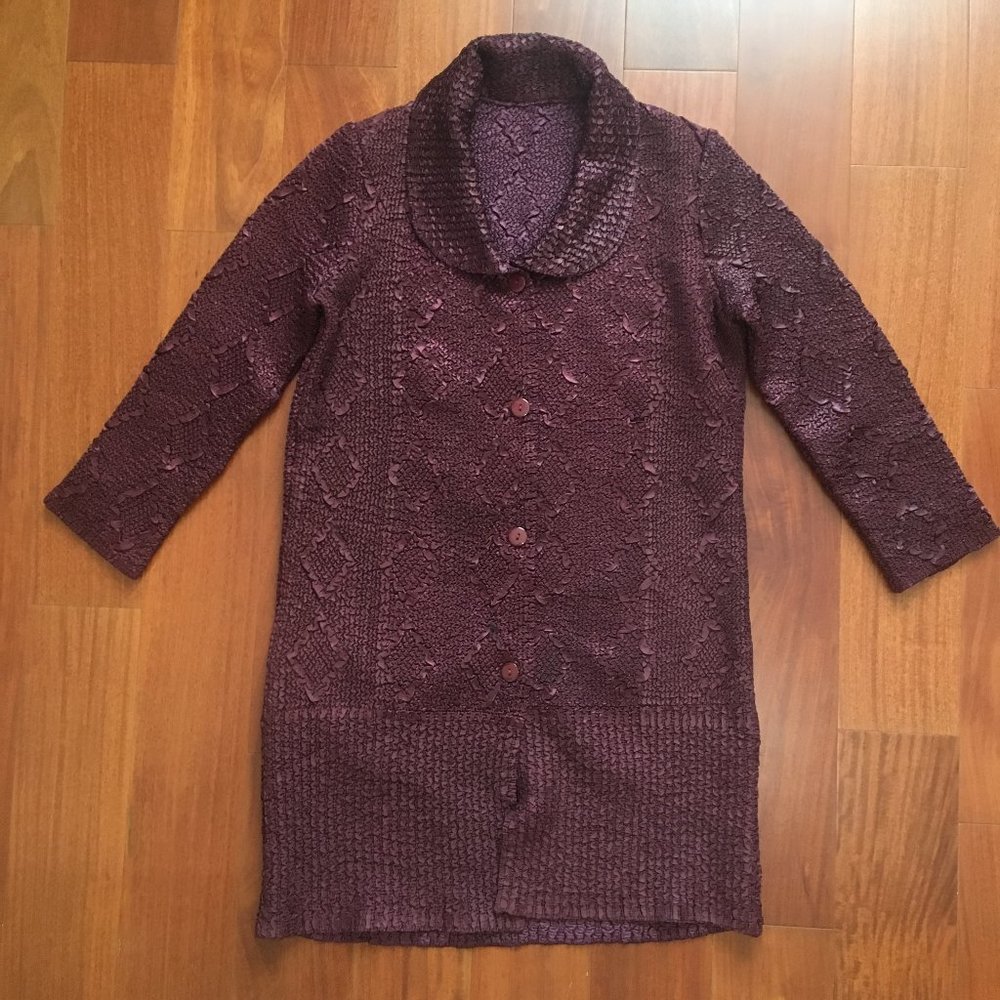 Dark Purple Coat